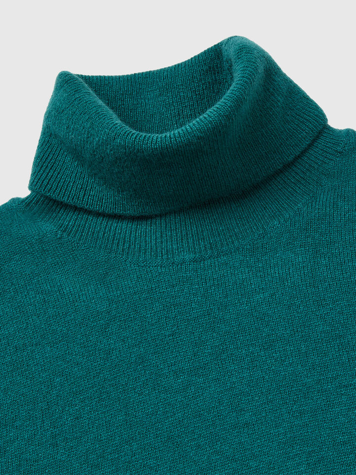 TURTLE NECK SWEATER Women image number 3
